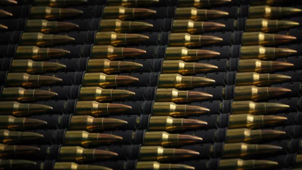 Bullets In Rows Mass Production