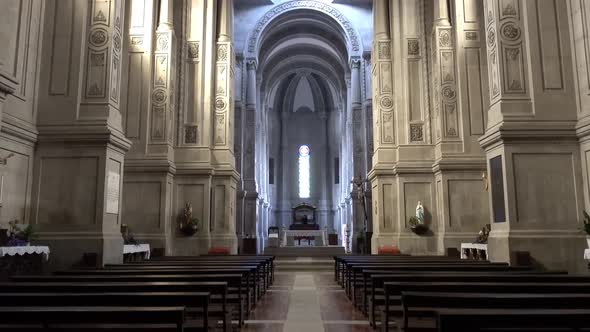 Interior Of Catholic Church alt