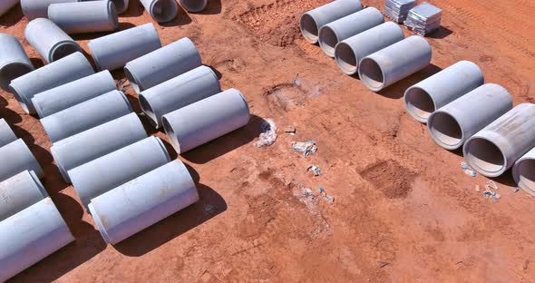 Using Concrete Pipes to Construct Drainage Systems and Large Cement Sewer Pipes in Industrial