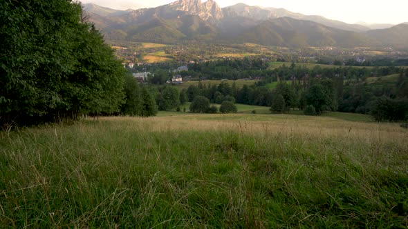 View Of Polish Tatra Mountain