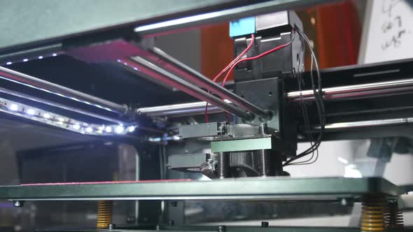 Advanced 3 D Printing Of Modern 3d Printer