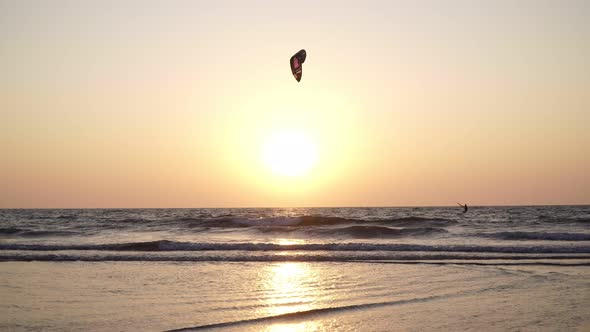 Beautiful Sunset Over the Sea