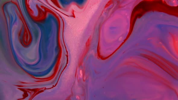 Abstract Colorful Sacral Liquid Waves Texture 813