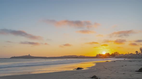 time lapse: pillar point from el granada, sunset 5