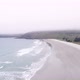 Foggy Sea Beach Aerial - VideoHive Item for Sale