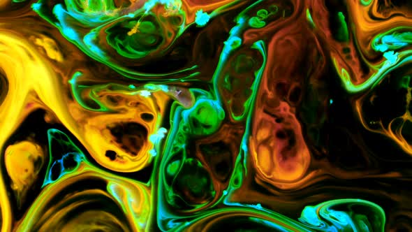 Abstract Colorful Paint Liquid Artistic Movement alt