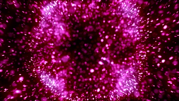 Pink Particles Explosion V2