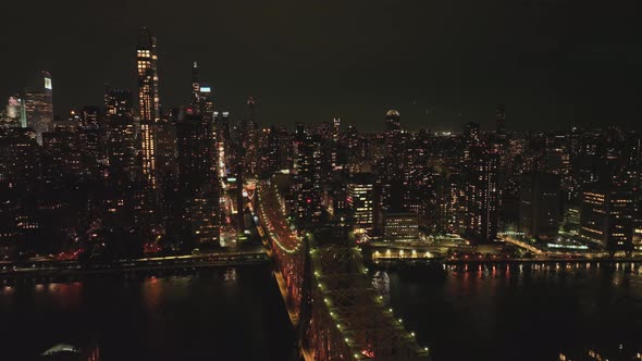 Roosevelt Island and Long Queensboro Bridge