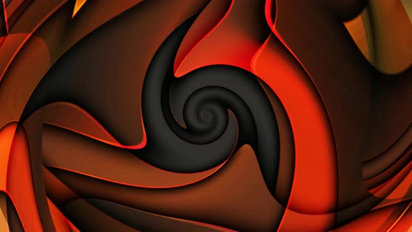 Red Color Twirl Background Animated