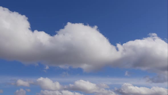 Blue Sky White Clouds