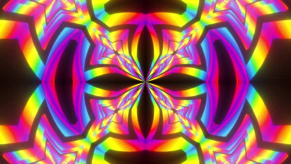 Neon Kaleidoscope