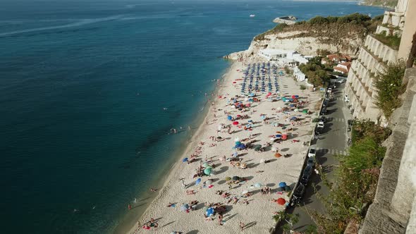 Overlooking the Balcony of Tropea in Calabria