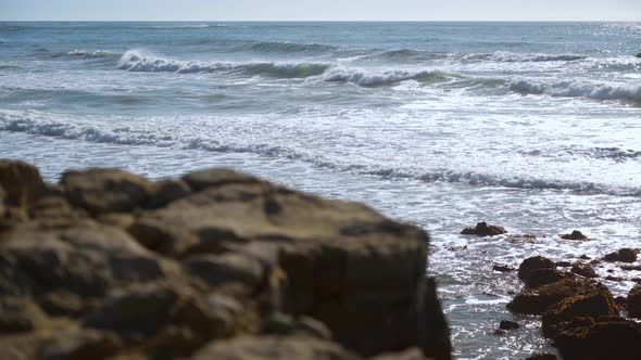 Pescadero state beach and cliffs number nineteen