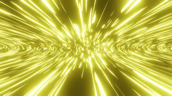 Vj Loop Golden Travel Through The Galaxy Sparks HD