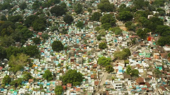 Manila North Cemetery Aerial View