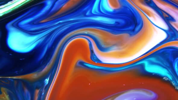 Psychedelic Galactic Paint Texture Background 201