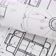 paper engineering drawings of industrial parts and mechanisms - VideoHive Item for Sale