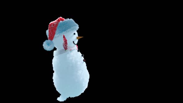 Snowman Dancing HD