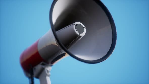 Retro Electric Speaker Megaphone