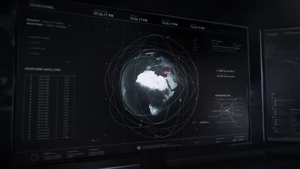 Searching for the active satellites. Three of the least protected were hacked.UI alt