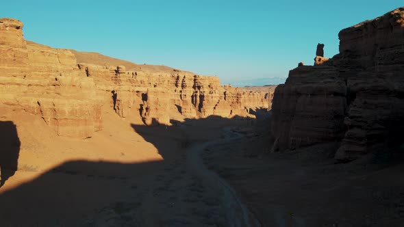 Canyon On A Sunny Summer Day