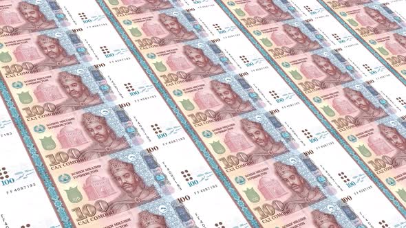 Tajikistan Banknotes Money/100  Tajikistani Somoni 4K