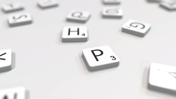 PLAN Word Being Made with Letters alt