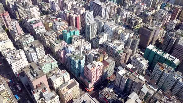 Residential district in Hong Kong