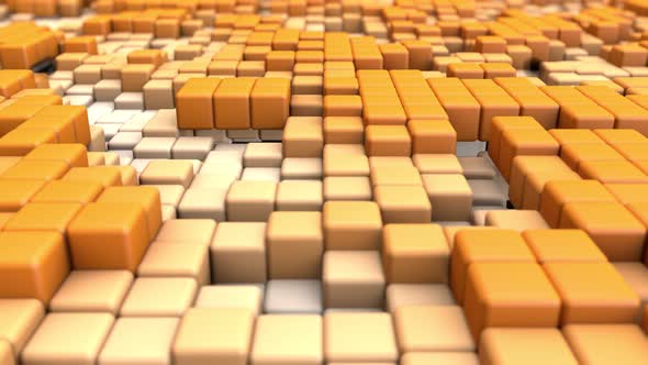 Abstract Background of Cubes Seamless Loop. alt