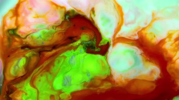 Abstract Background With Organic Effect  Fluid Painting 37