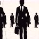 Silhouettes With Connected Business People - VideoHive Item for Sale