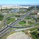Aerial View of Highway Interchange in Moscow City Russia - VideoHive Item for Sale