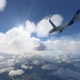 Cargo airplane having air turbulence in the sky - VideoHive Item for Sale