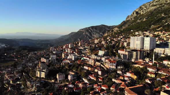 Citadel of Kruja Skanderbeg Warrior Fight Against Ottoman Empire From Medieval Fortress