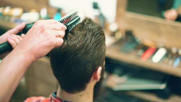 Customer in a salon