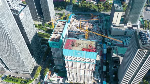 Nanjing City, Jiangsu Province, urban construction landscape