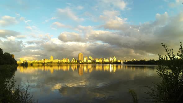 New York: Central Park   Jacqueline Kennedy Onassis Reservoi Ultra Hd Time Lapse