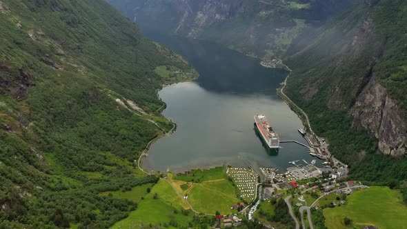 Geiranger Fjord, Norway. Beautiful Nature Norway Natural Landscape.
