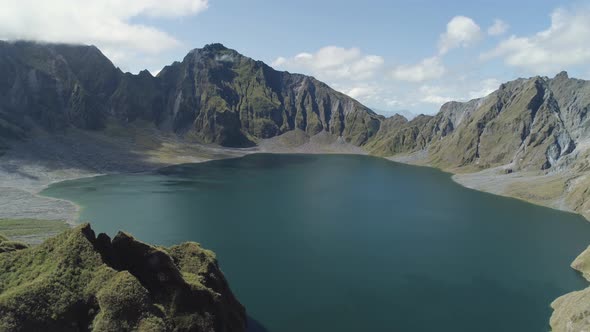 Crater Lake Pinatubo, Philippines, Luzon