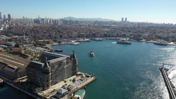 Haydarpasa Train Station and Kadıkoy, Istanbul