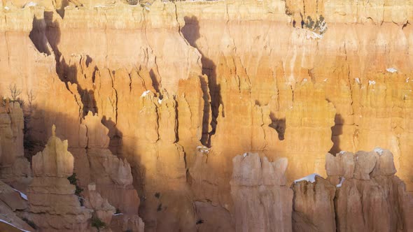 Glowing Hoodoos of Bryce Canyon National Park at Sunset. Utah, USA