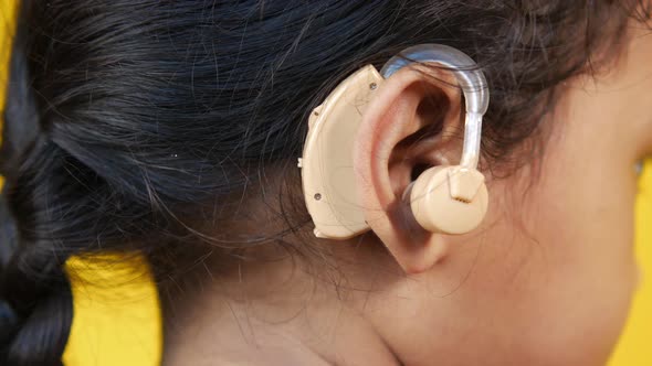 Hearing Aid Concept a Kid with Hearing Problems