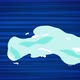 Flying water on blue background. Looped animation of thrown drink. Moving aqua on dynamic background - VideoHive Item for Sale