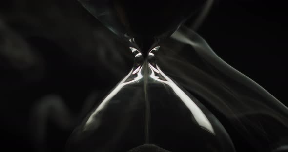 Light revealing an hourglass