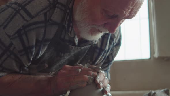 Senior Potter Wheel Throwing in Workshop