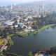 Lagoon Sausalito Lake (Vina del Mar, Chile) aerial view, drone footage - VideoHive Item for Sale