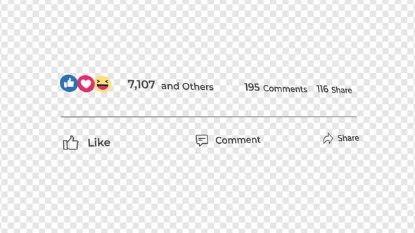 Facebook Reaction Like Comment Share Counter Counting V2 with Alpha
