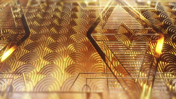 Golden Art Deco 01