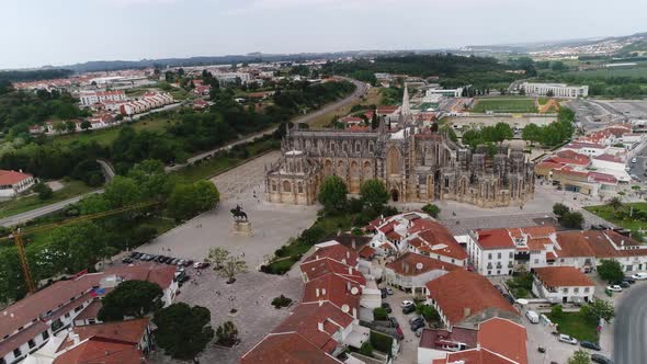 Batalha Monastery City View, Portugal