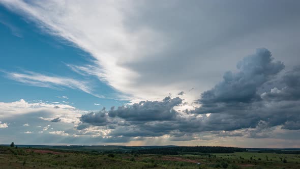 Nature Environment Dark Huge Cloud Sky Black Stormy Cloud Motion Big Stormy Rain Day Thunderstorm